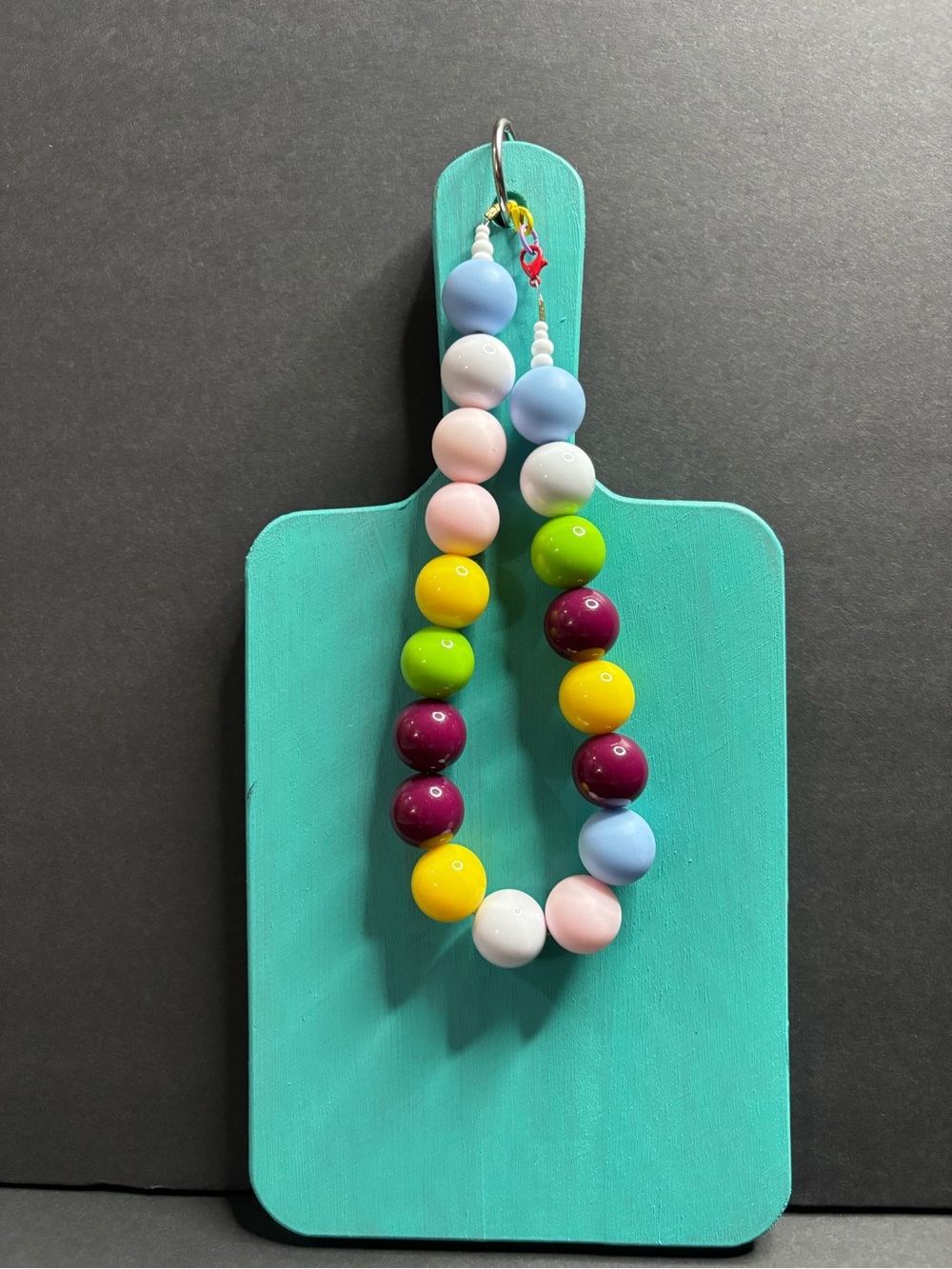 Kids Multicolor Bead Necklace - Pastel & Bright Mix